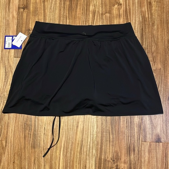 JoyLab women’s xxl 2x Skirt skirt black cinch  Design stretch quick dry NWT - Picture 6 of 9